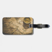 モノグラムパーソナライズされたラゲッジタグ ラゲッジタグ (裏面横)