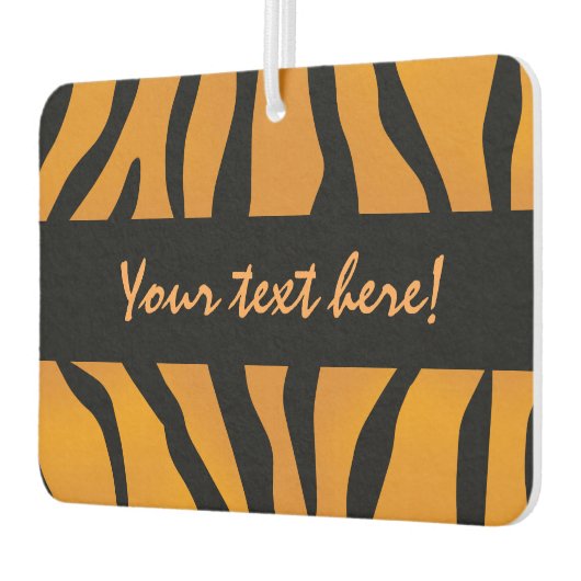 モノグラムパーソナライズされたワイルドthingトラストライプグ カーエアーフレッシュナー (左)