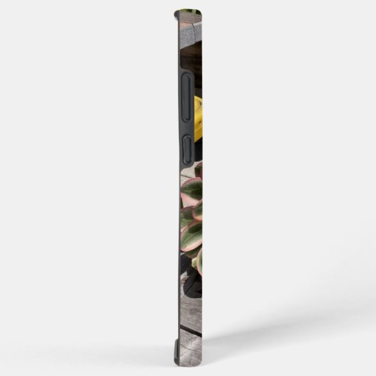 モノグラムパーソナライズされた多肉質ガーデンオーシャンサイド SAMSUNG GALAXYケース (右側面)