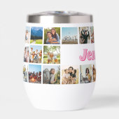 モノグラムパーソナライズされた30フォトコラージュ (正面)