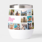 モノグラムパーソナライズされた30フォトコラージュ (背面)