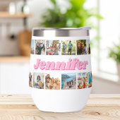 モノグラムパーソナライズされた30フォトコラージュ