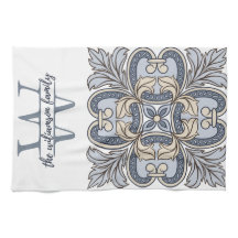 モノグラムパーソナライズされたWキッチンタオル