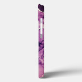 モノグラムパープルインクフェミニン抽象芸術 Case-Mate iPhoneケース (裏面 / 左)