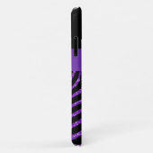 モノグラムパープルグリッターゼブラiPhone 11 Case-Mate iPhoneケース (裏面/右)