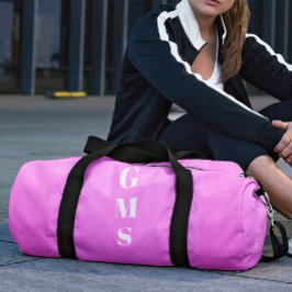 モノグラムパープルホワイトジモダンム ダッフルバッグ