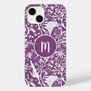 モノグラムパープルボタニカル Case-Mate iPhone 14ケース