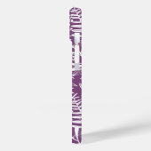 モノグラムパープルボタニカル Case-Mate iPhoneケース (裏面 / 左)