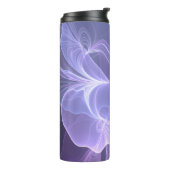 モノグラムパープル抽象芸術フラモダンルタル タンブラー (回転左)