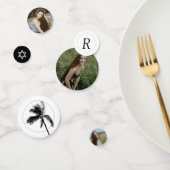 モノグラムパームツリーバルミツワーフォト紙吹雪 コンフェッティ (グループ)