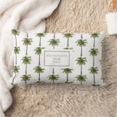 モノグラムパームツリービーチハウス ランバークッション (ブランケット)