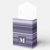 モノグラムヒザー紫ストライプ色 フェイバーボックス (オープン)