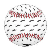 モノグラムヒップスター模様2 野球ボール (裏面)