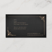 モノグラムビクトリアン名刺 名刺 (裏面)