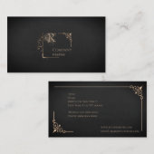 モノグラムビクトリアン名刺 名刺 (正面/裏面)