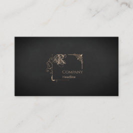 モノグラムビクトリアン名刺 名刺