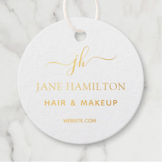 モノグラムビジネスロゴ フェイバータグ