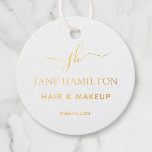 モノグラムビジネスロゴ フェイバータグ (正面)