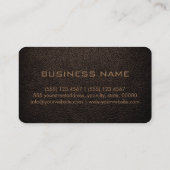 モノグラムビストレレザールック 名刺 (裏面)