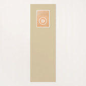 モノグラムビーチ ヨガマット (裏面)