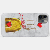 モノグラムビーハート Case-Mate iPhoneケース (裏面(横))