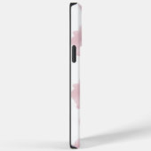 モノグラムピンクの水の色の洗浄スプラッシュ背景 Case-Mate iPhoneケース (裏面 / 右)