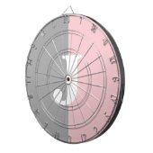 モノグラムピンクグレーホワガーリーイトハウスパーティー ダーツボード (正面右)