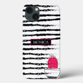 モノグラムピンクサボテン Case-Mate iPhoneケース (裏面)