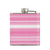 モノグラムピンクストライプ色 フラスク (裏面)