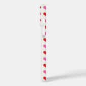 モノグラムピンクセミクォーターブラブロードハート音楽 Case-Mate iPhoneケース (裏面 / 左)