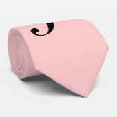 モノグラムピンクタイ ネクタイ (ロール)