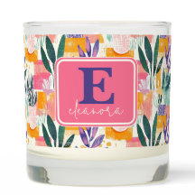 モノグラムピンクパステルフォヴィスムガーデンポット