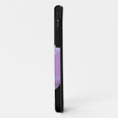 モノグラムピンクフラワークラシックズブラック Case-Mate iPhoneケース (裏面/左)