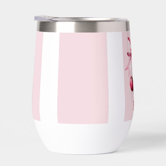 モノグラムピンクボウさくらんぼコケットエステティック (右面)