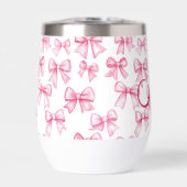 モノグラムピンクボウコケットエステティック名門私立校風のトレンディー (正面)