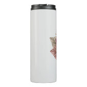 モノグラムピンクボホガーリーフローライニシャルQ タンブラー (裏面)