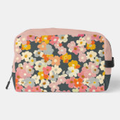 モノグラムピンク花模様イニシャル ドップキット (裏面)