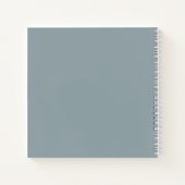 モノグラムファイバーアートバタフライ ノートブック (裏面)