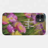 モノグラムファインアートウオーターカラーワイルドフラワーアットデュスク Case-Mate iPhoneケース (裏面(横))