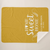 モノグラムファミリー名シェルパブランケット シェルパブランケット (正面(横))