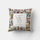 モノグラムファミリー名フォトコラージュ クッション (裏面)