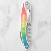 モノグラムファミリー水カラフル色 ソムリエナイフ (裏面)