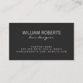 モノグラムファンシー波形 名刺 (裏面)