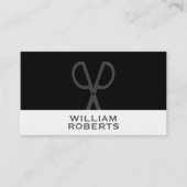 モノグラムファンシー波状サロンシアーズ 名刺 (正面)