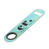 モノグラムファンタジースタイリッシュ水モダン色 スピード栓抜き (正面アングル)