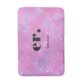 モノグラムファンタジースタイリッシュ水モダン色 バスマット (正面縦)