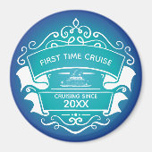 モノグラムファーストタイムクルーズキャビンドア マグネット (正面)