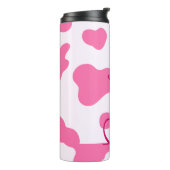 モノグラムファーム動物ピンクカウズプリント タンブラー (回転左)