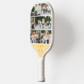 モノグラムフォトコラージュカスタムカラー ピックルボールラケット (左)