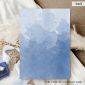 モノグラムフォーマルダスティブルーウォーター結婚カラー 招待状